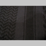 šatka Arafatka hrubá čierno-šedá tmavšia materiál 100%bavlna