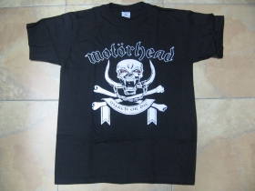 Motorhead čierne pánske tričko 100%bavlna