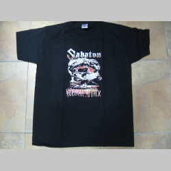 Sabaton - Nuclear Attack, čierne pánske tričko 100%bavlna 