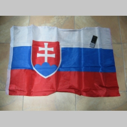 Slovenská vlajka Slovensko - Slovakia stredne veľká cca 90x60cm