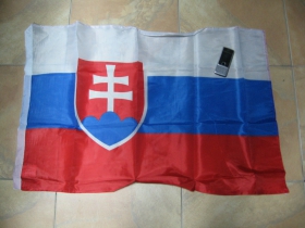 Slovenská vlajka Slovensko - Slovakia stredne veľká cca 90x60cm