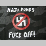 Dead Kennedys - Nazi Punks Fuck Off   nočný maskáč-Nightcamo SPLINTER, pánske tričko 100%bavlna