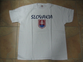 Slovakia - Slovensko pánske tričko 100%bavlna značka Fruit of The Loom