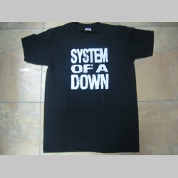 System of a Down čierne pánske tričko 100%bavlna