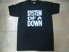 System of a Down čierne pánske tričko 100%bavlna