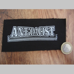 Antiracist potlačená nášivka rozmery cca. 12x6cm (po krajoch neobšívaná)