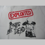 Exploited - Punks not Dead  dámske tričko Fruit of The Loom 100%bavlna 