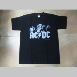 AC/DC pánske tričko čierne 100%bavlna