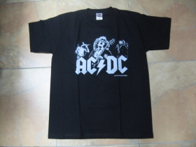 AC/DC pánske tričko čierne 100%bavlna