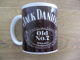 Jack Daniels porcelánový pohár - šálka s uškom, objemom cca. 0,33L