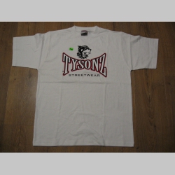 Tysonz biele pánske tričko 100%bavlna