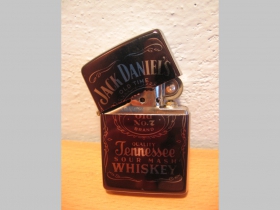 Jack daniels - benzínový zapalovač s vypalovaným obrázkom (balené v darčekovej krabičke)