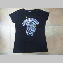Sons of Anarchy čierne dámske tričko 100%bavlna