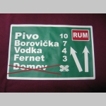 ALKO TOUR Pivo, Borovička, Fernet, Vodka, Rum pánske tričko 100 %bavlna Fruit of The Loom 
