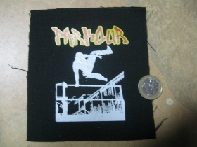 Parkour  potlačená nášivka rozmery cca. 12x12cm (po krajoch neobšívaná)