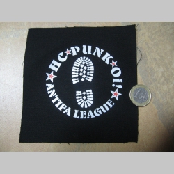 Antifa League  potlačená nášivka rozmery cca. 12x12cm (po krajoch neobšívaná)