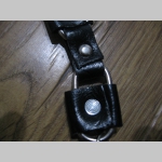 visiace zámky - kovová reťazová kľúčenka na nohavice na koncoch s krúžkom a karabínkou dĺžka cca. 70cm