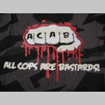 A.C.A.B. päsť nočný maskáč-Nightcamo SPLINTER, pánske tričko 100%bavlna