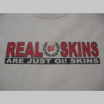 Real Skins  čierne pánske tričko 100%bavlna značka Fruit of The Loom