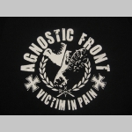 Agnostic Front čierne dámske tričko 100%bavlna