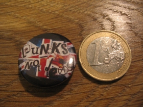 Punks not Dead odznak priemer 25mm 