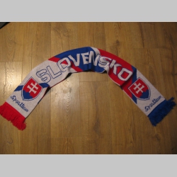 Slovensko - Slovakia pletený šál, Rozmery: 130x18 cm, Materiál: 100% akryl Slovensko - Slovakia pletený šál, Rozmery: 130x18 cm, Materiál: 100% akryl