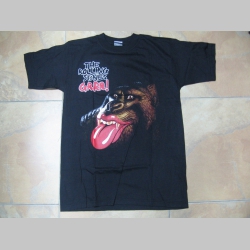 Rolling Stones, čierne pánske tričko 100%bavlna 