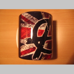 Anarchy na Britskej vlajke, porcelánová šálka s uškom, objemom cca. 0,33L