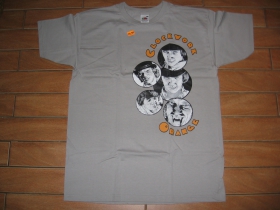 Clockwork Orange, šedé pánske tričko 100%bavlna