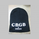 CBGB Club Legend  Zimná čiapka na založenie v zátylku s tlačeným logom univerzálna veľkosť 65%akryl 35%vlna
