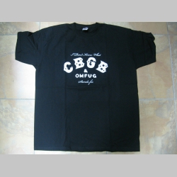 CBGB club legend  čierne pánske tričko 100%bavlna