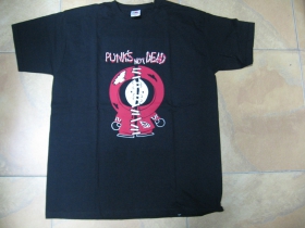 Punks not Dead "Kenny" pánske tričko, čierne 100%bavlna 
