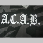 A.C.A.B.  nočný maskáč-Nightcamo SPLINTER, pánske tričko 100%bavlna