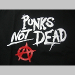 Punks not Dead  dámske tričko Fruit of The Loom 100%bavlna