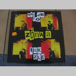 Zóna A  Nieje to tak zlé    LP platňa legendárnej slovenskej punkovej kapely hrajúcej už od roku 1984