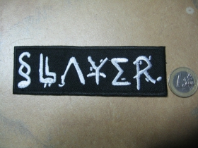 Slayer nažehľovacia nášivka (možnosť nažehliť alebo našiť na odev)