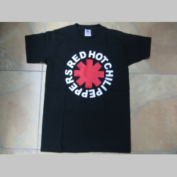 Red Hot Chili Peppers, čierne pánske tričko 100%bavlna 