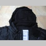 Hrubá Zimná bunda COMMANDO INDUSTRIES TWISTER čierna so skrytou vyberateľnou bavlnenou kapucou