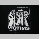 Victims čierne pánske tričko 100 %bavlna