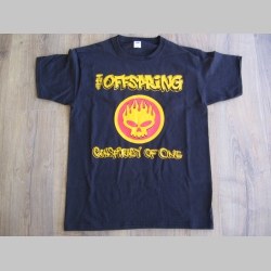 Offspring čierne pánske tričko 100%bavlna 