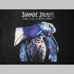 Napalm Death čierne pánske tričko materiál 100% bavlna
