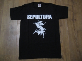 Sepultura čierne pánske tričko 100%bavlna