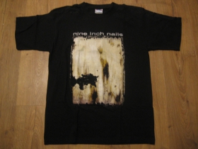 Nine inch nails čierne pánske tričko materiál 100% bavlna