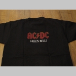 AC/DC čierne pánske tričko materiál 100% bavlna