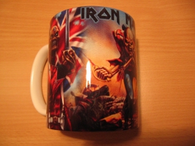 Iron Maiden  -  Trooper, porcelánová šálka s uškom, objemom cca. 0,33L