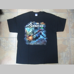 Sabaton - Heroes, čierne pánske tričko 100%bavlna 
