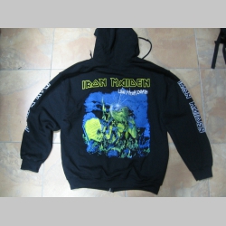 Iron Maiden - Live after Death  čierna mikina na zips s kapucou 80%bavlna 20%polyester