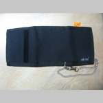 čierna vojenská peňaženka Mil-Tec so zapínaním na suchý zips,  pevná textília