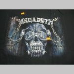 Megadeth čierne pánske tričko 100%bavlna
