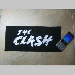 The Clash  chrbtová nášivka cca. 30x12cm  (po krajoch neobšívaná)